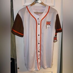 Hooters Makes You Happy Baseball Jersey